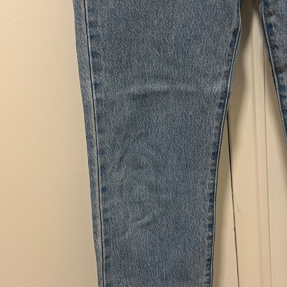 Levi's Women's Blue Jeans size 25 straight wedgie denim pants buttons - Picture 7 of 12
